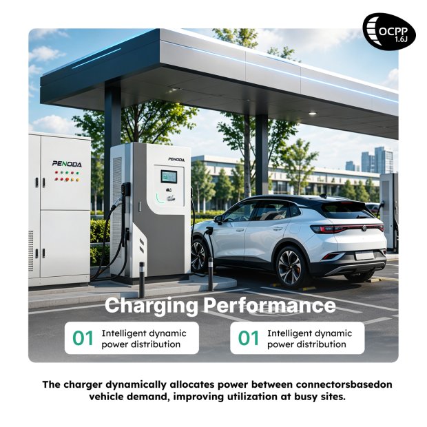 60-160kW DC Fast Charging Station with modular design