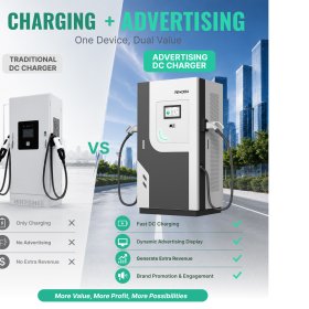 60-160kW DC Fast Charging Station with modular design