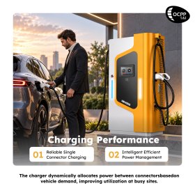 High-power DC EV charging station