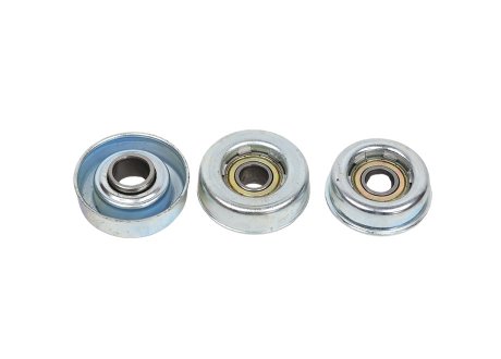 Roller End Cap Bearings (Stamped Housing + Insert Bearing) 