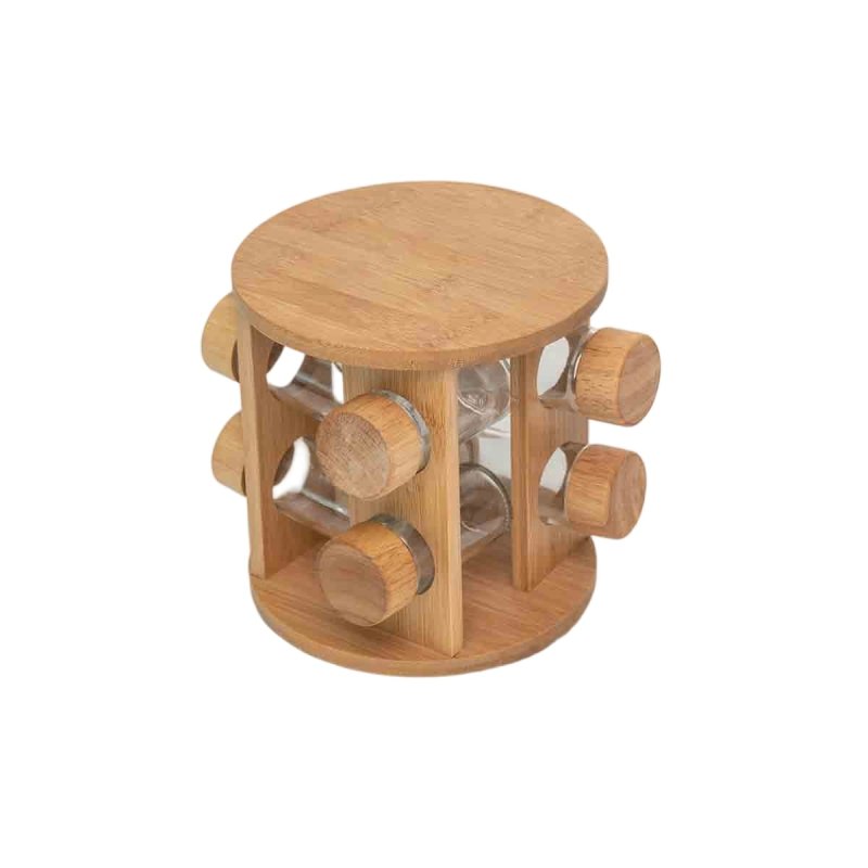 Spice Rack & Jars 18cm #EVS130010
