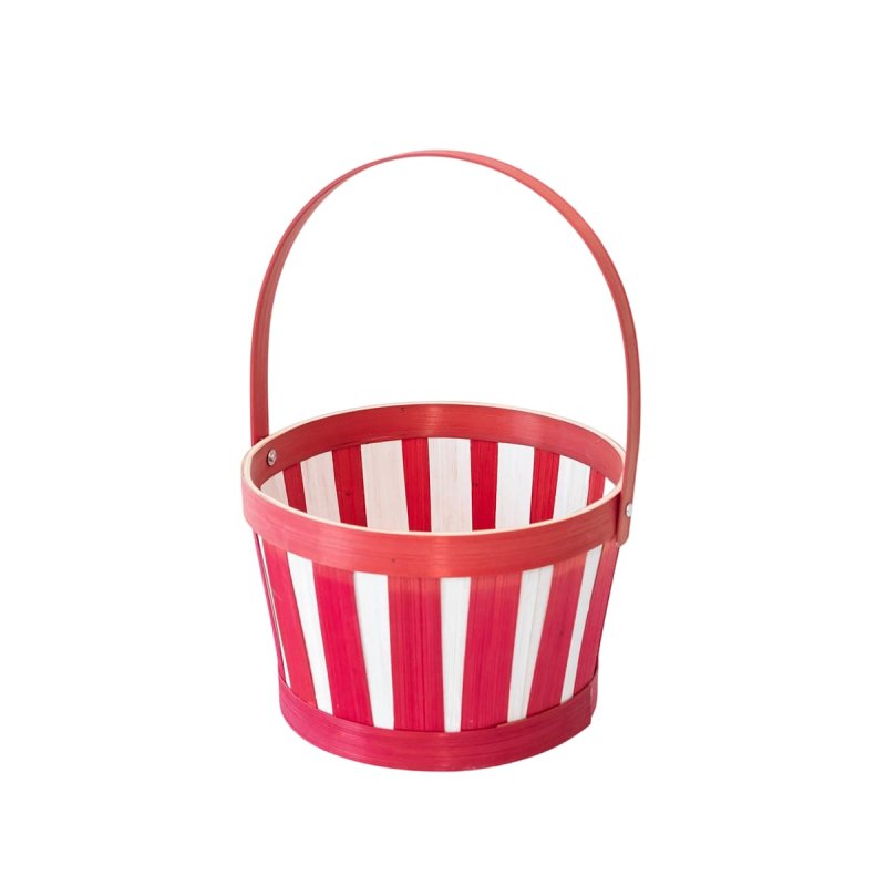 Christmas bamboo woven basket 18cm #EVS270013 