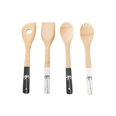Bamboo kitchen gadgets with printing EVS210003