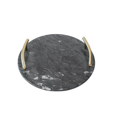 Marble tray with handle EVS190030