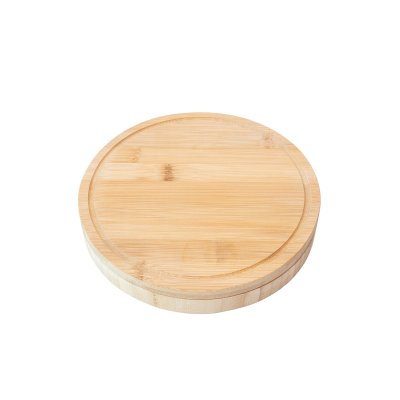 Bamboo cutting board with utensils EVS170030