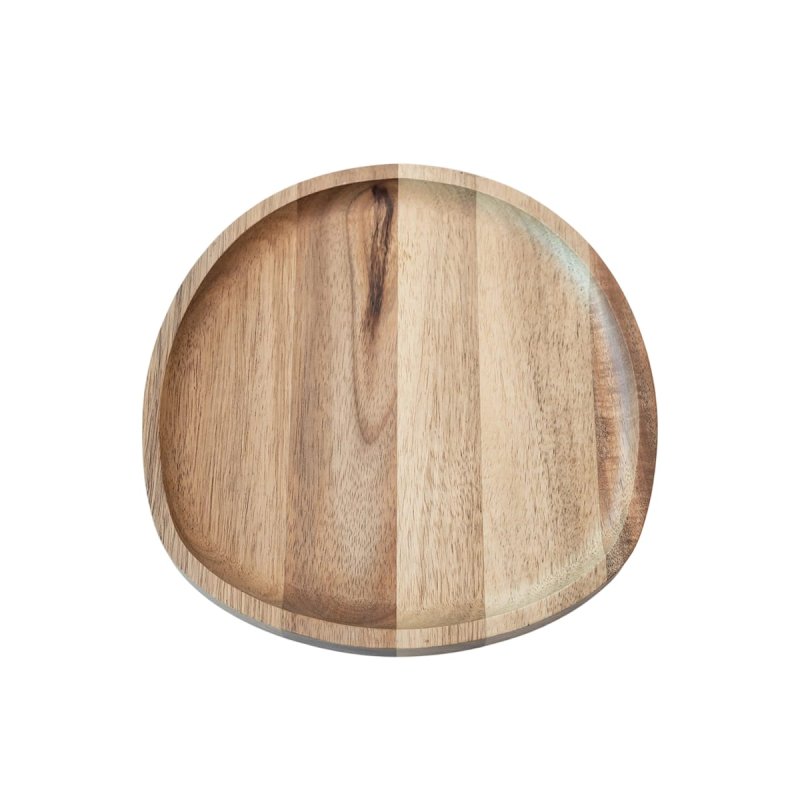 Acacia wood tray 20cm #EVS190004