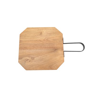 Acacia wood cutting board with handle EVS170021