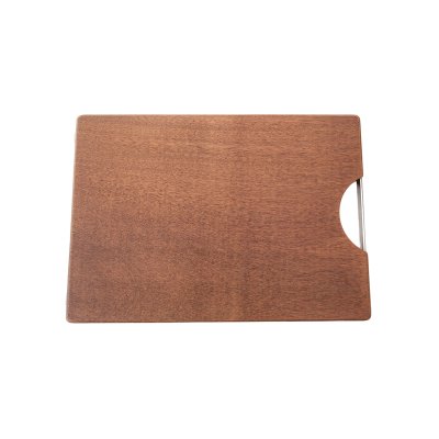 Ebony wood cutting board with handle EVS170029