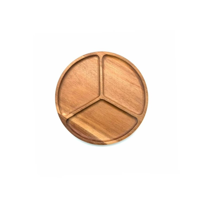 Acacia wood tray 20cm #EVS190042