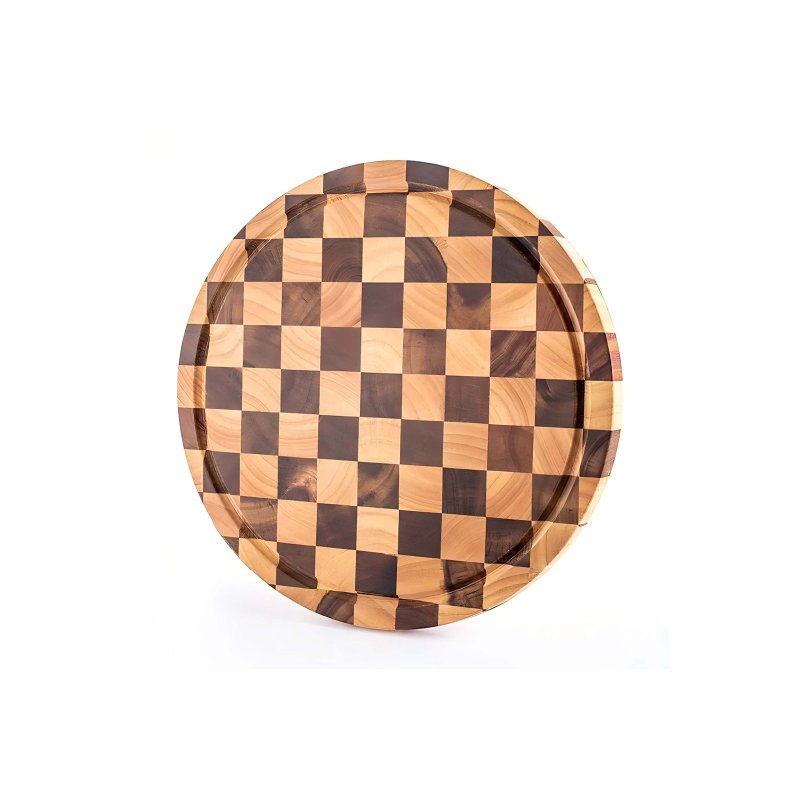 Rubber wood cutting board 31cm #EVS170090
