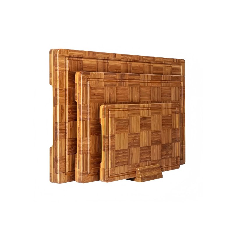 Bamboo cutting board with stand #EVS170082