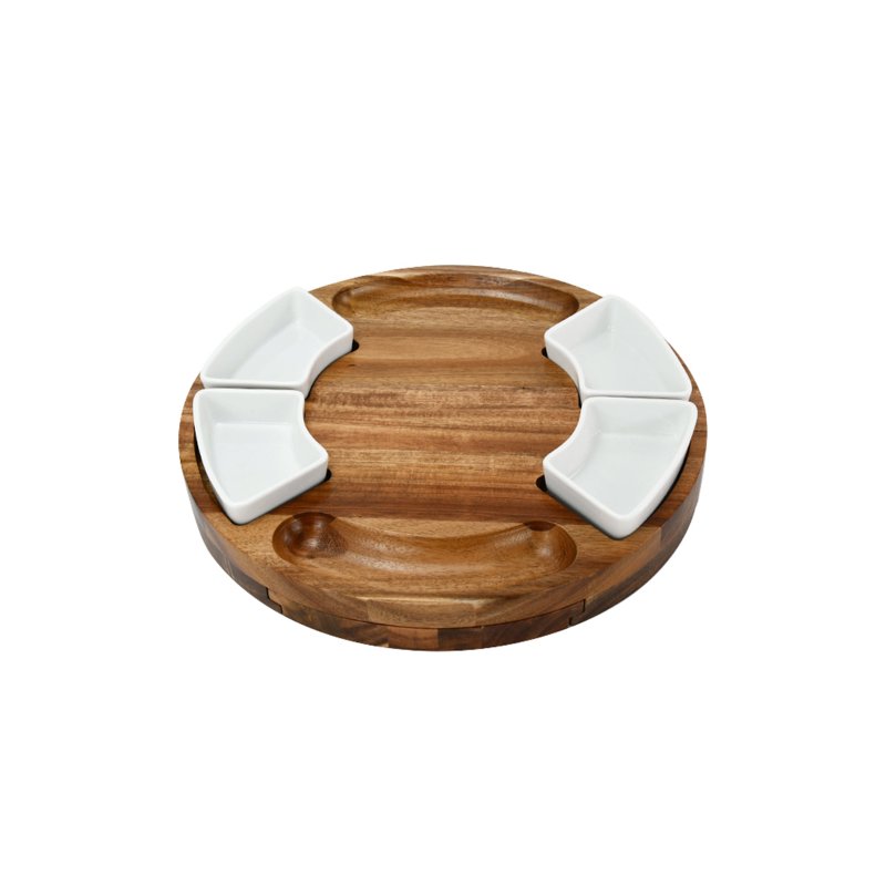 Acacia wood cutting board 32.8cm #EVS170119