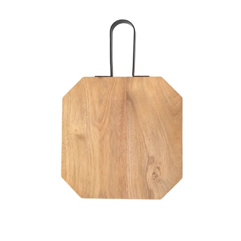 Acacia wood cutting board with handle 36.5cm #EVS170021