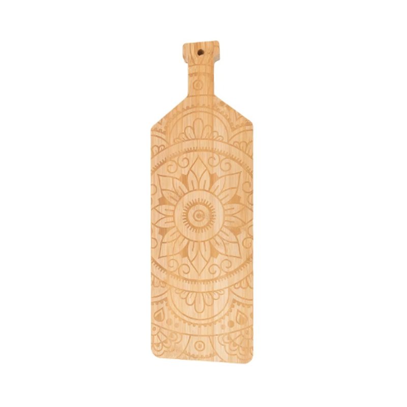 Laser engraving bamboo cutting board 46cm #EVS170041