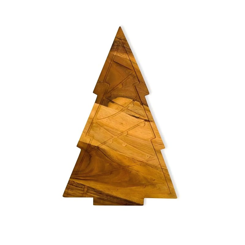 Christmas acacia wood cutting board #EVS270042