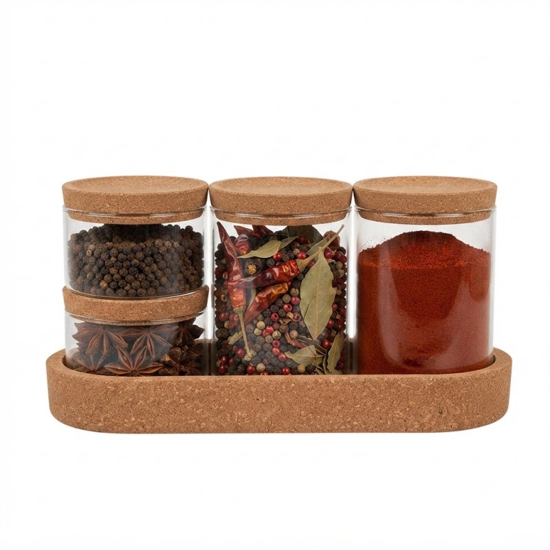Spice Rack & Jars 26cm  #EVS130004
