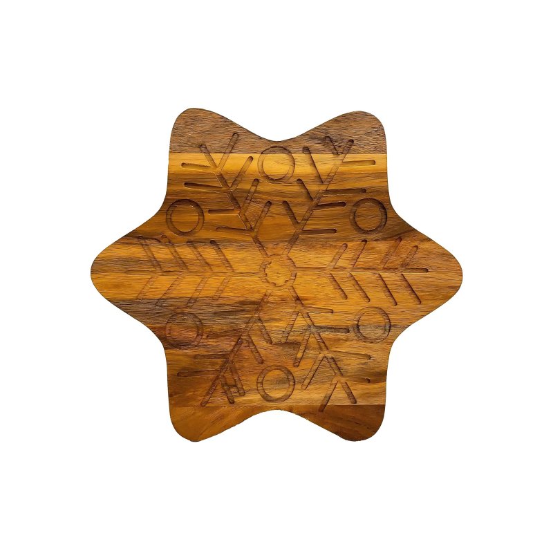 Christmas acacia wood cutting board #EVS270046