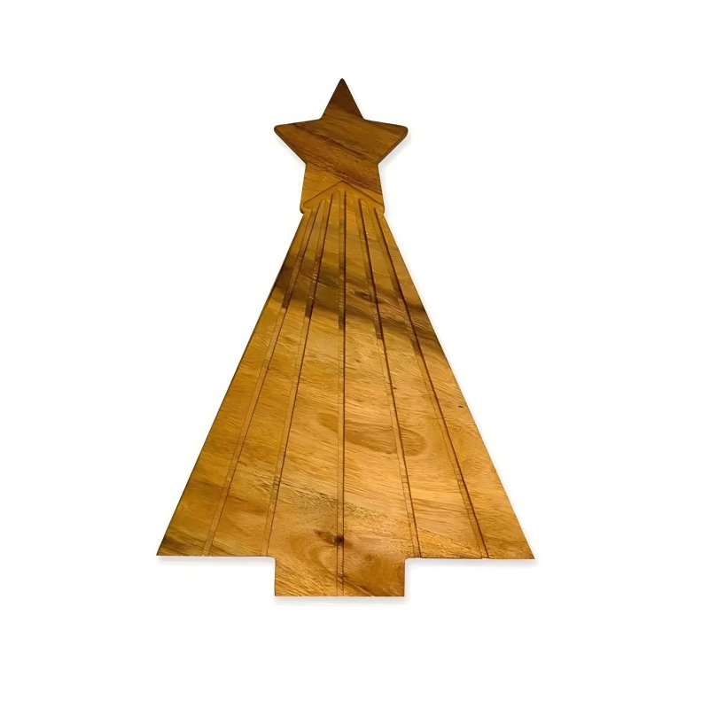 Christmas acacia wood cutting board #EVS270045