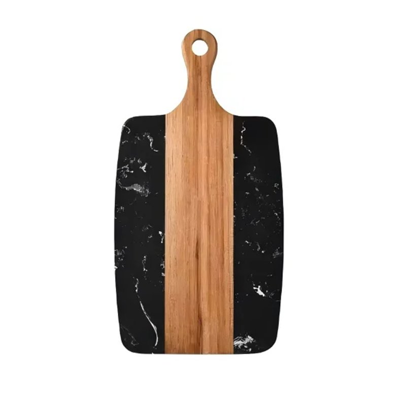 Acacia wood with marble cutting board #EVS170129
