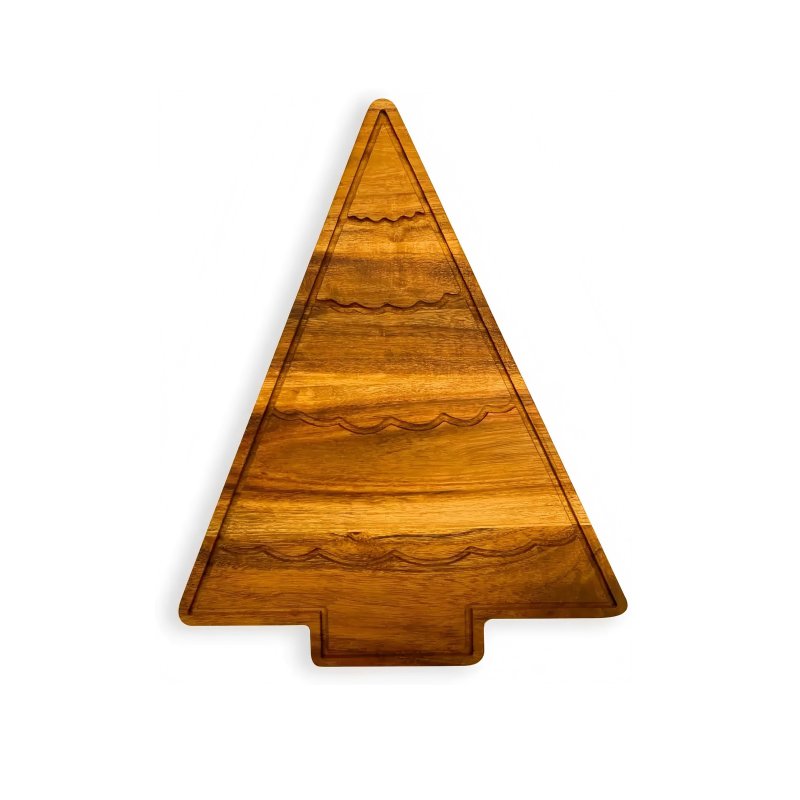Christmas acacia wood cutting board #EVS270039