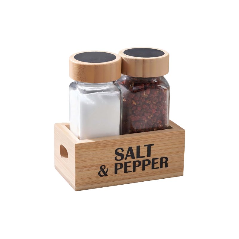 Glass seasoning bottle set #EVS130036