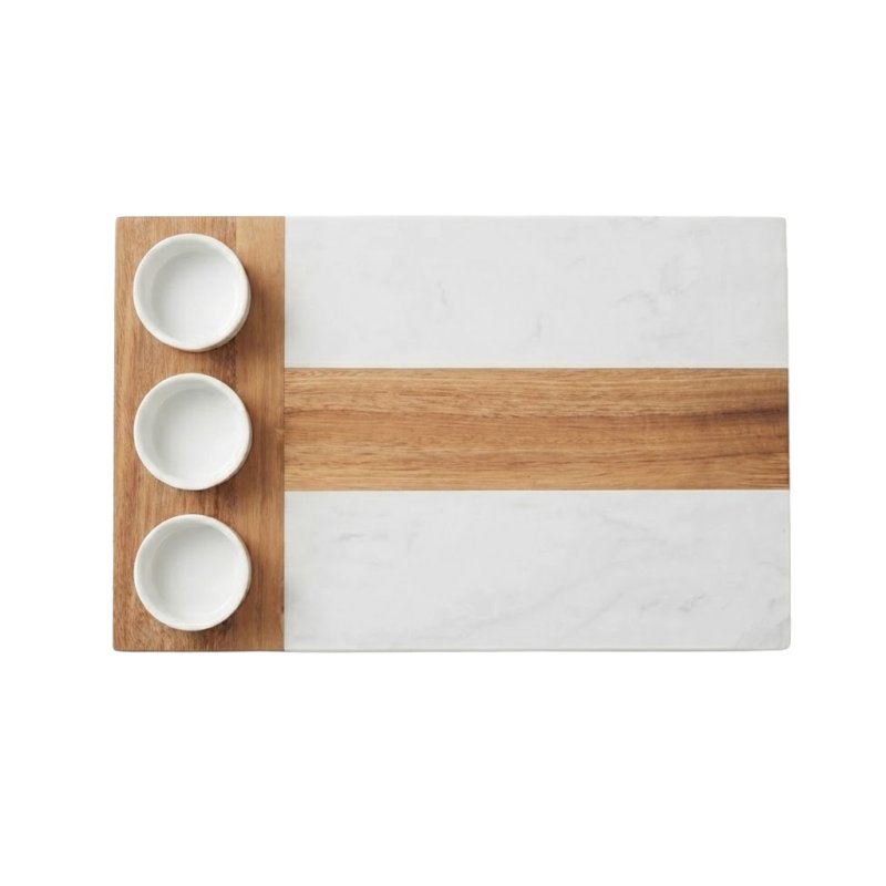 Reindeer Antler Beech Wooden Christmas Serving Board