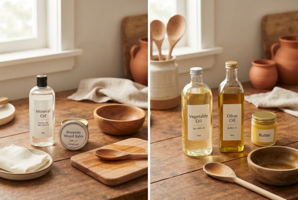 Kitchenware Oil Maintenance Guide: Which Oil You Should and Should Not Use On Wood Items
