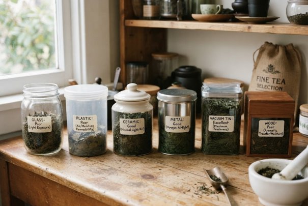 Tea Storage Science: Why Your Tea Caddy Material Matters More Than You Think