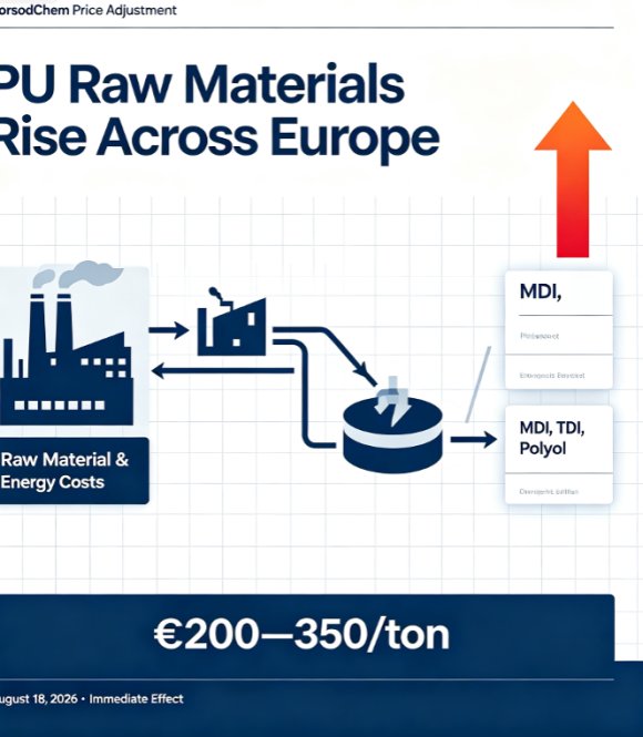 BorsodChem Raises Prices for MDI, TDI and Polyol Products in Europe | PU Raw‑Material News