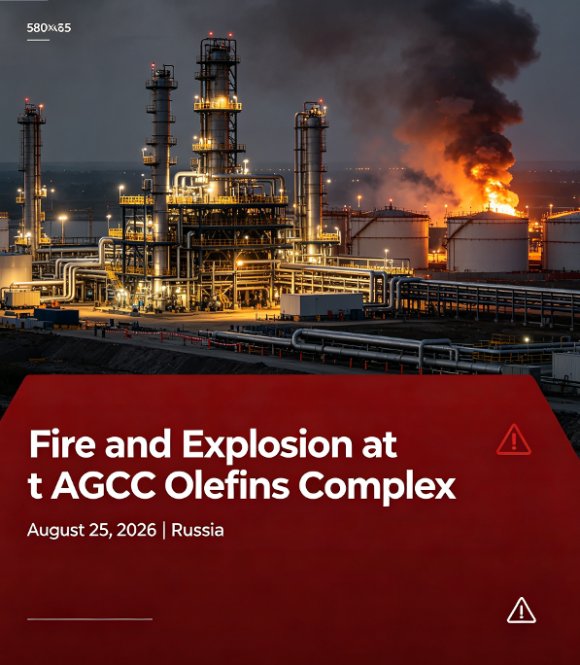 Fatal Fire & Explosion at Russia AGCC 2026 | World’s Largest Olefins Complex Accident