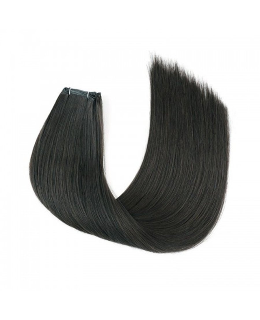 Popular Double Drawn European Genius Weft Hair Extensions