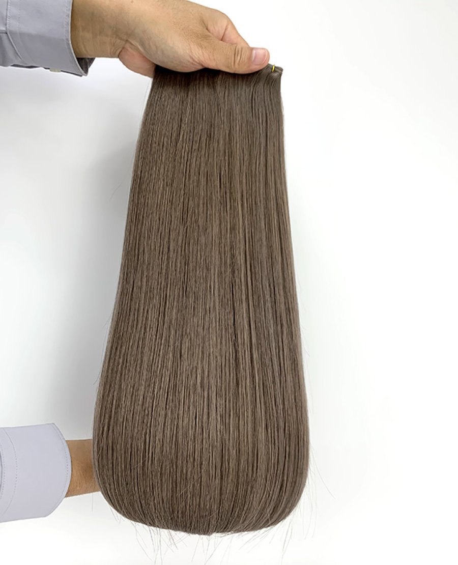 Russian Hair Double Drawn Machine Genius Weft Hair Extensions#170(100g)