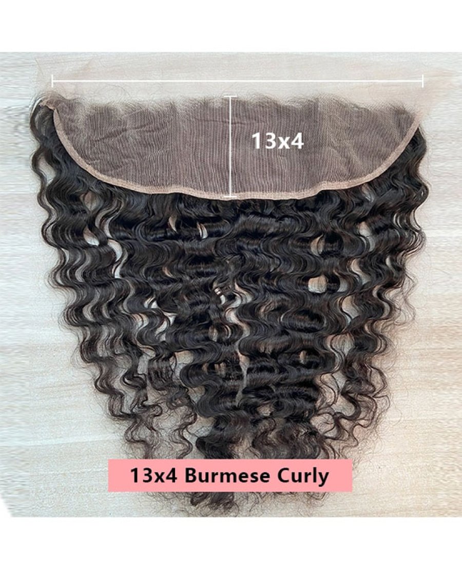 12A double drawn burmese curly virgin 100% human hair bundles