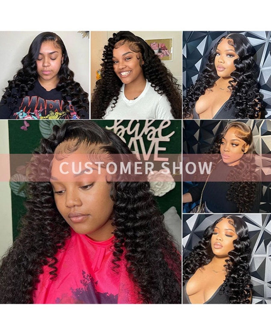 loose wave virgin 100% human hair bundles