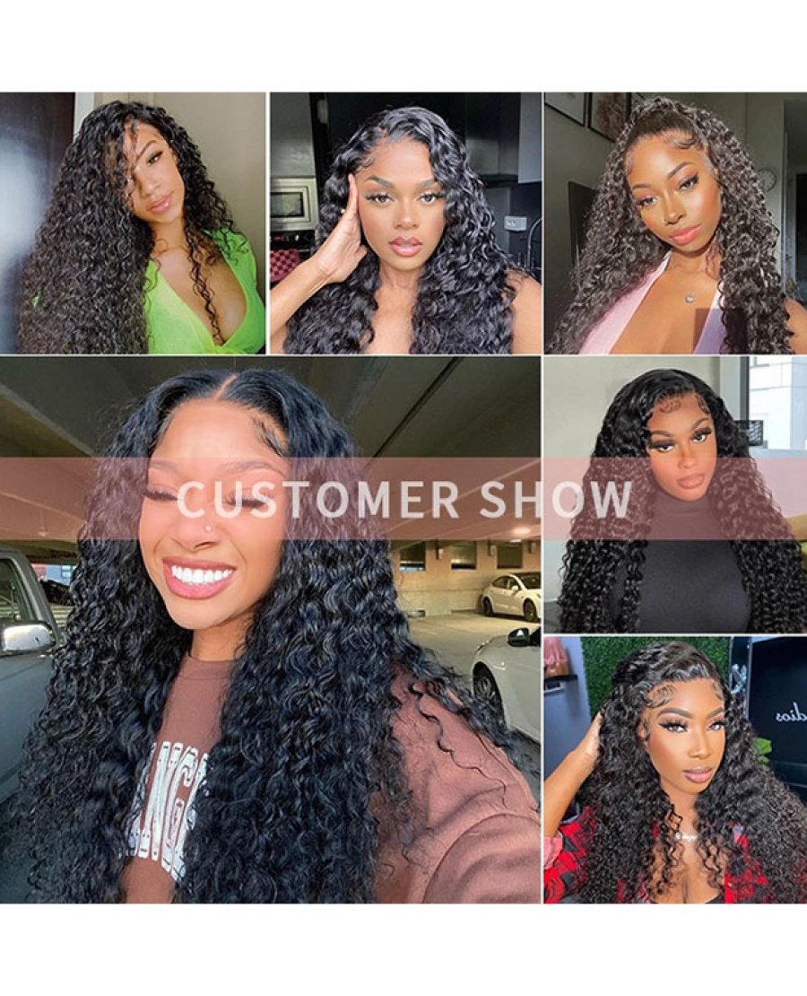 Luxury water wave virgin 100% human hair bundles