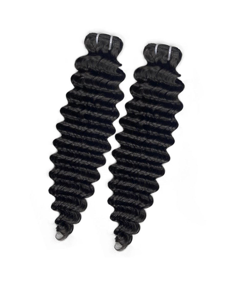 12A deep wave virgin 100% human hair bundles