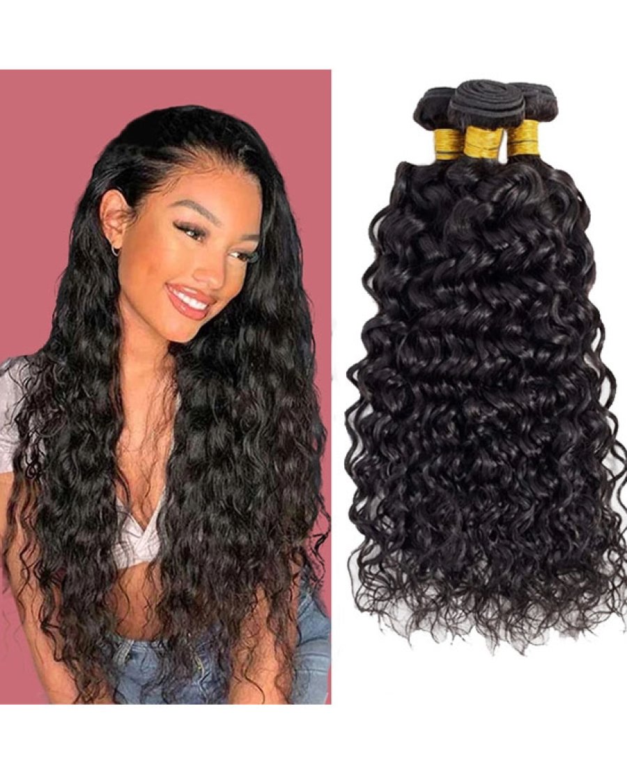 natural wave virgin 100% human hair bundles