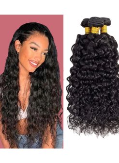 natural wave virgin 100% human hair bundles