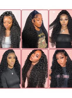 12A deep curly virgin 100% human hair bundles