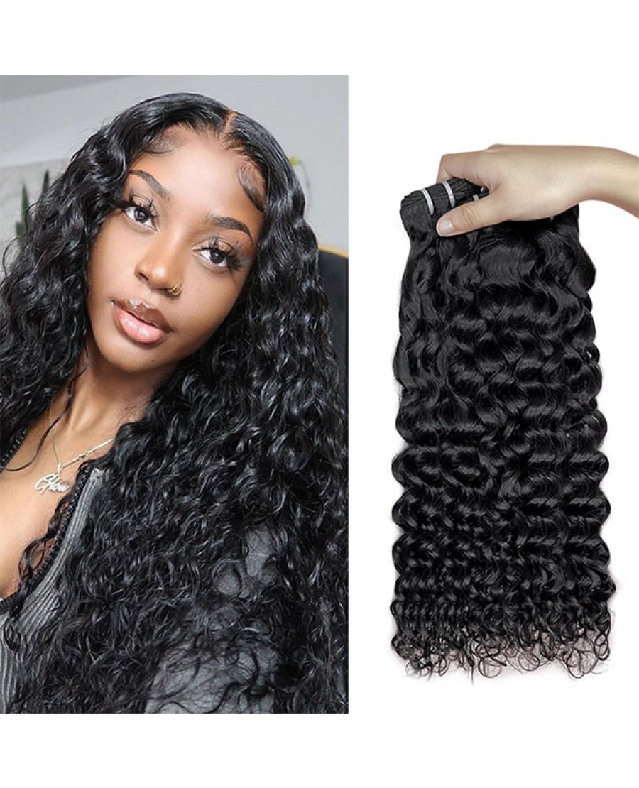 12A water wave virgin 100% human hair bundles