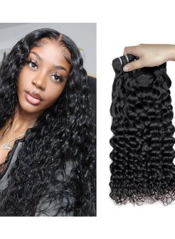 12A water wave virgin 100% human hair bundles