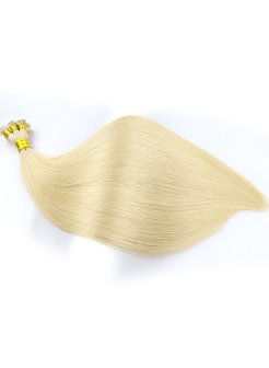 18inch Russian Natural Brown Hand Tied Weft Hair Extension Can Be Customized