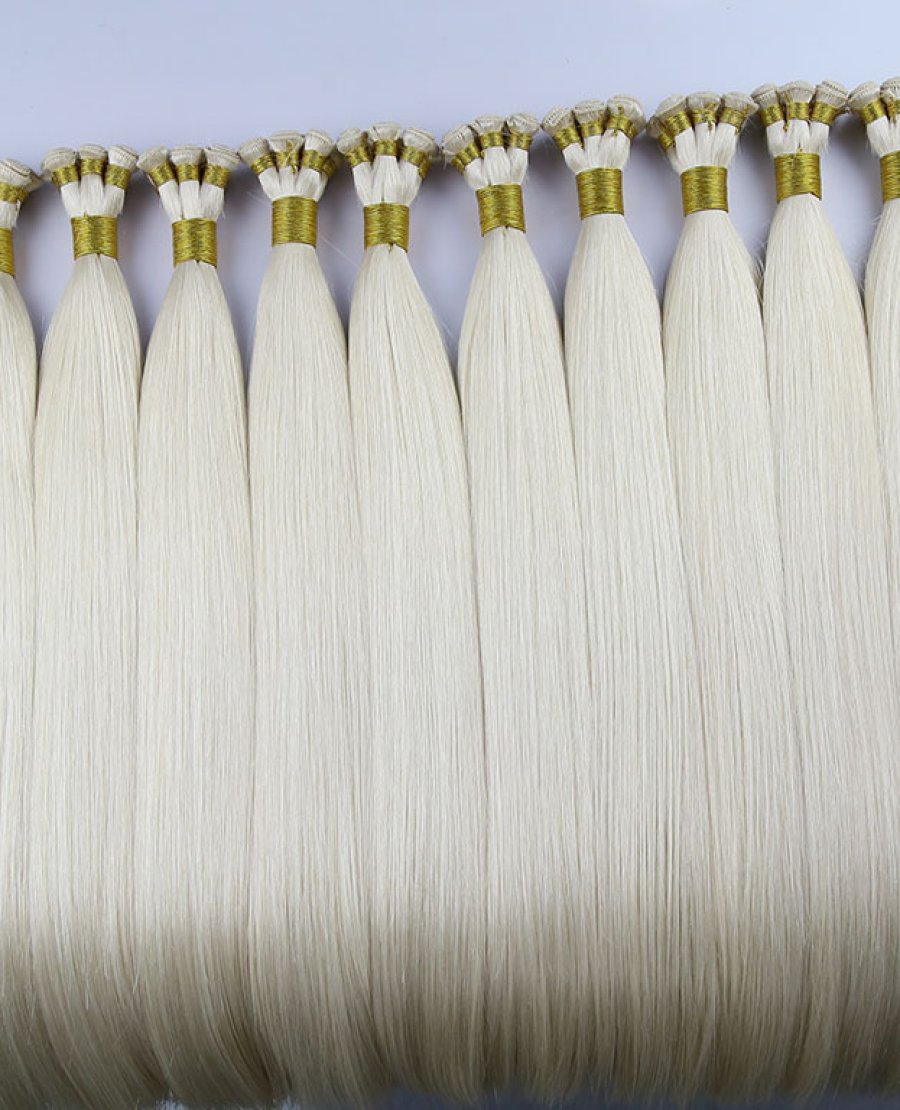 20inch Invisible Hand Tied Wefts Ultra Thin Flat Weft