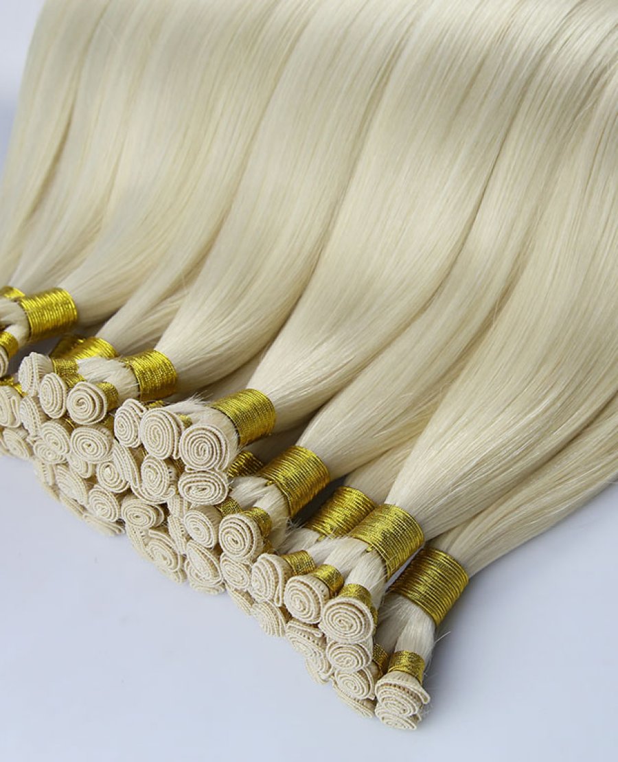 20inch Invisible Hand Tied Wefts Ultra Thin Flat Weft