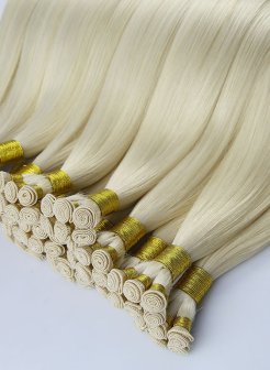 20inch Invisible Hand Tied Wefts Ultra Thin Flat Weft
