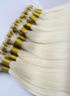 20inch Invisible Hand Tied Wefts Ultra Thin Flat Weft