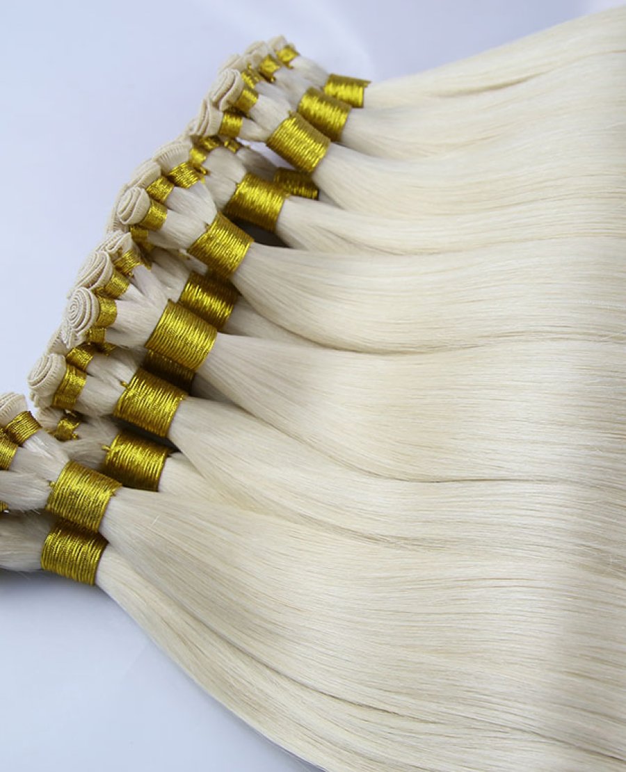 20inch Invisible Hand Tied Wefts Ultra Thin Flat Weft