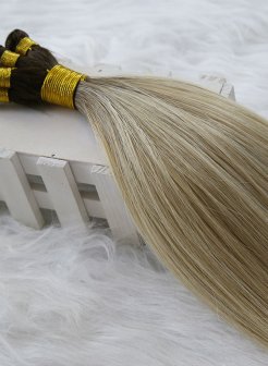 20inch One Donor 100% Human Skin Thin Handtied Weft Hair