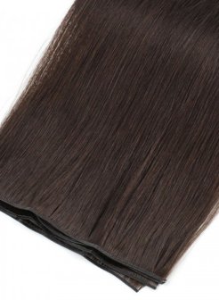 100% Virgin Human Hair Genius Weft Extensions Ultra Thin #2(100g)
