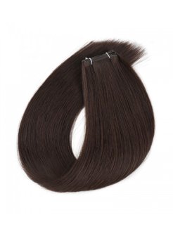 100% Virgin Human Hair Genius Weft Extensions Ultra Thin #2(100g)